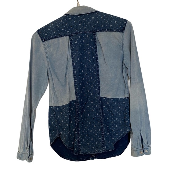 Snap button denim shirt - Picture 3 of 3
